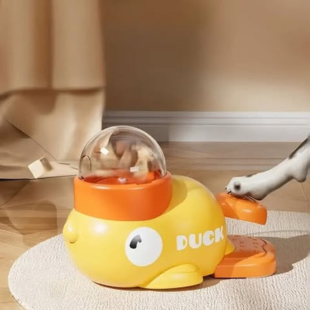 Smart Duck Pet Feeder – Large Capacity, Anti-Slip, and Super Fun