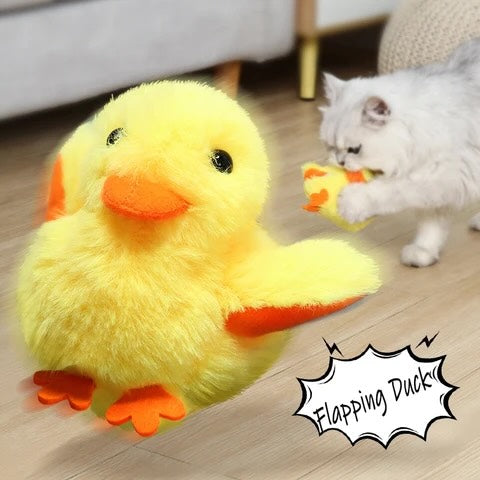 Interactive Electric Duck for Cats